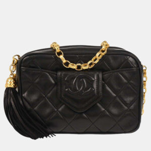 luxury-women-chanel-used-handbags-p1210770-006.jpg chanel black lambskin camera bag mini