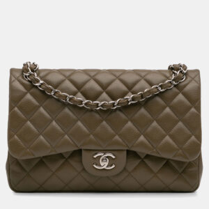 luxury-women-chanel-used-handbags-p1210783-012.jpg chanel brown jumbo classic caviar double flap