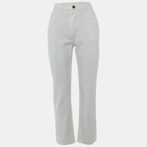 luxury-women-chloe-new-clothes-p1182929-001.jpg chloé white denim straight fit jeans s/waist 27"