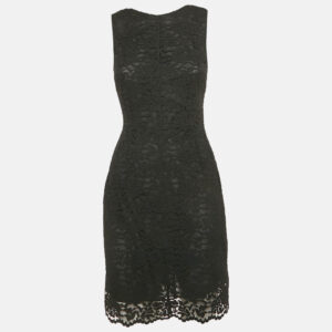 luxury-women-dg-used-clothes-p1181918-005.jpg dolce & gabbana black lace sleeveless mini dress m