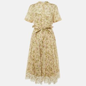 luxury-women-dior-new-clothes-p1209930-002.jpg dior beige floral print cotton lace trim midi dress m