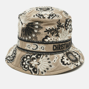 luxury-women-dior-used-accessories-p1210808-004.jpg dior beige embroidered canvas d-bobby bucket hat size 59