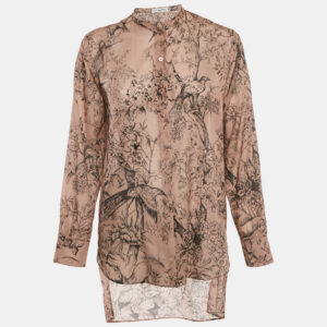 luxury-women-dior-used-clothes-p1183758-003.jpg christian dior beige jungle print cotton full sleeve tunic top s