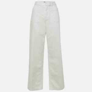 luxury-women-dior-used-clothes-p1209684-001.jpg dior white denim wide leg jeans m/waist 29"