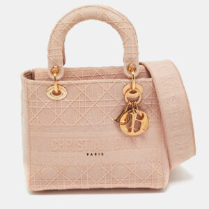 luxury-women-dior-used-handbags-p1199793-014.jpg dior pink embroidered canvas medium lady d-lite tote