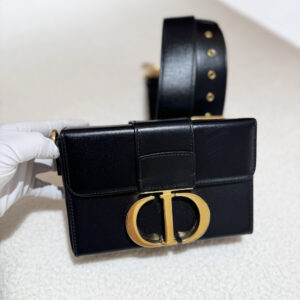 luxury-women-dior-used-handbags-p1209778-008.jpg dior montaigne black leather shoulder bag
