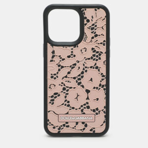 luxury-women-dolcegabbana-used-accessories-p1171665-001.jpg dolce & gabbana pink/black lace rubber iphone 14 pro max cover