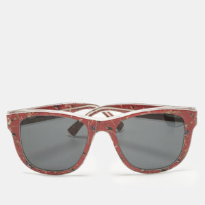 luxury-women-dolcegabbana-used-accessories-p1210279-001.jpg dolce & gabbana red/black printed dg 4284 square sunglasses