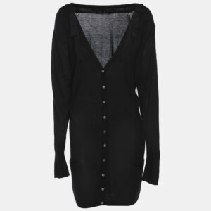 luxury-women-elie-tahari-new-clothes-p1186030-003-2.jpg elie tahari black stretch knit gail long sleeve sweatshirt xl