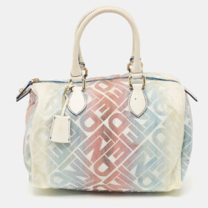 luxury-women-fendi-used-handbags-p1177274-011.jpg fendi multicolor zucca fabric and patent leather boston bag