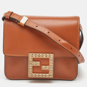 luxury-women-fendi-used-handbags-p1193266-009.jpg fendi brown smooth leather crystal fab crossbody bag