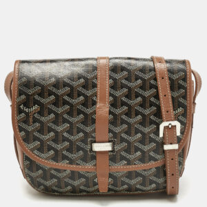 luxury-women-goyard-used-handbags-p1189685-003.jpg goyard brown goyardine coated canvas belvedere ll pm bag