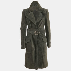 luxury-women-gucci-used-clothes-p1119902-005.jpg gucci charcoal black suede button front trench coat m
