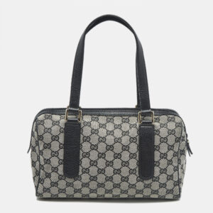 luxury-women-gucci-used-handbags-p1179679-005.jpg gucci black gg canvas and leather boston bag