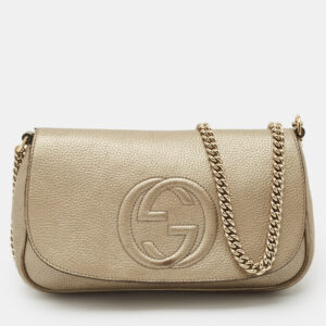 luxury-women-gucci-used-handbags-p1181546-001.jpg gucci beige leather soho flap chain shoulder bag