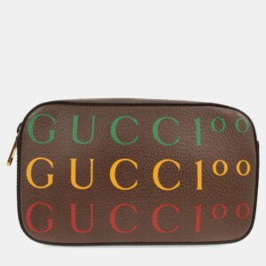 luxury-women-gucci-used-handbags-p1210700-010.jpg gucci brown 100th anniversary bum bag