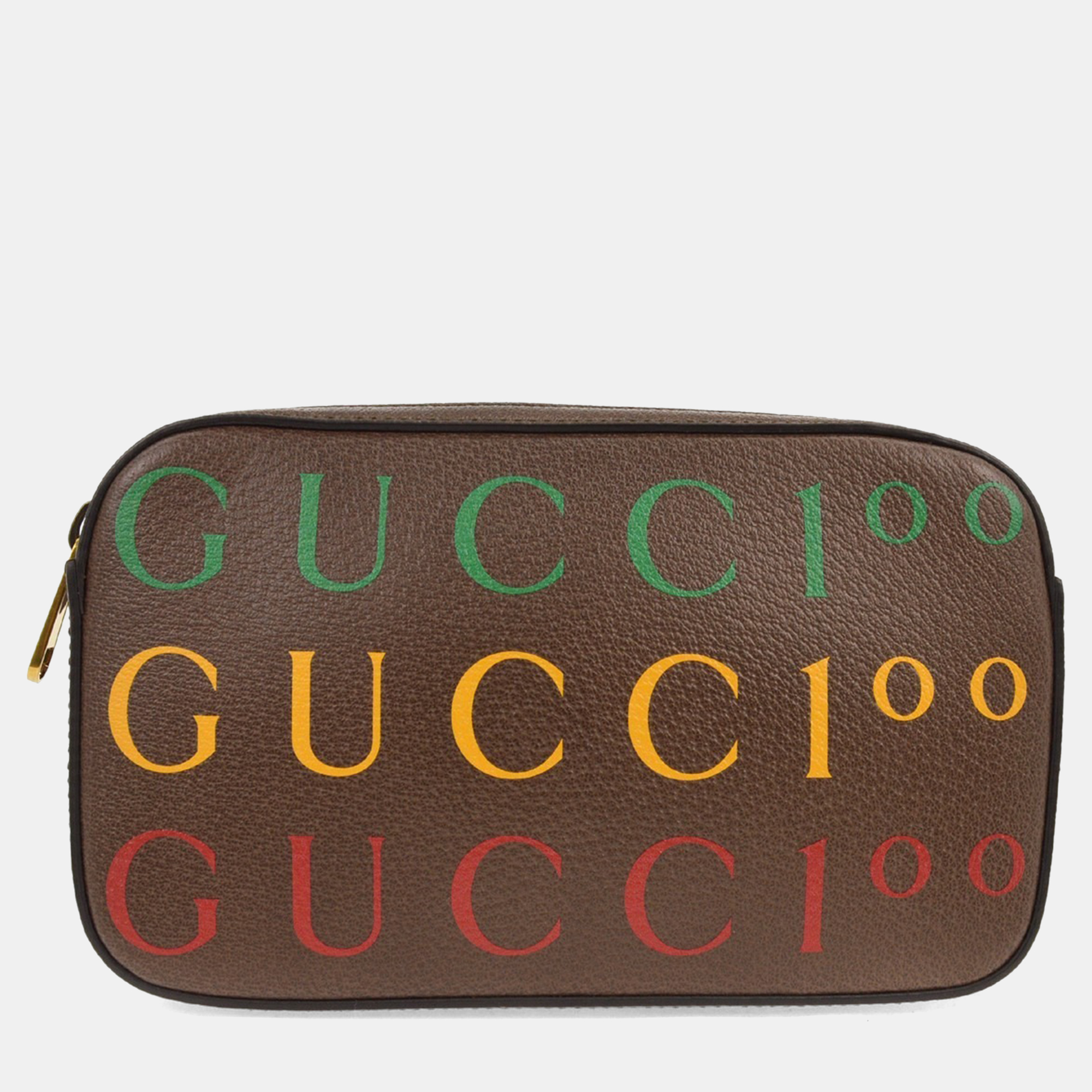 gucci brown 100th anniversary bum bag