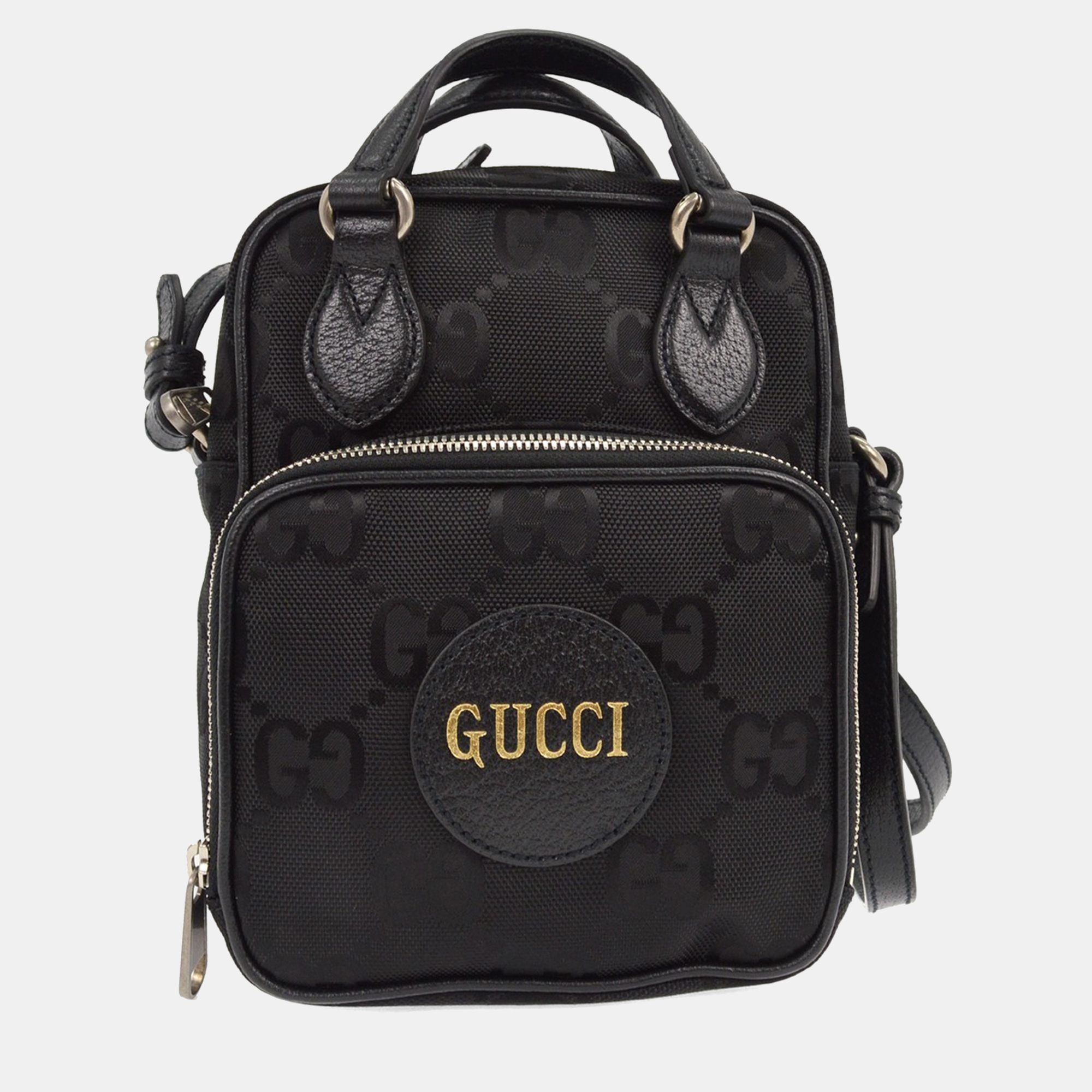 gucci black off the grid 2way handbag