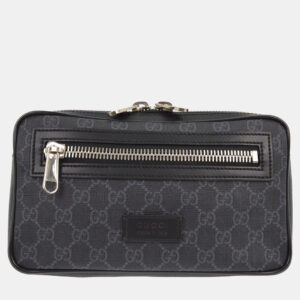 luxury-women-gucci-used-handbags-p1210714-003.jpg gucci black gg supreme bum bag