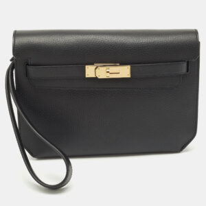 luxury-women-hermes-used-handbags-p1180930-013.jpg hermès black novillo leather kelly depeches 25 pouch