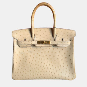 luxury-women-hermes-used-handbags-p1209745-003.jpg hermes birkin 30 white wool ostrich leather tote bag