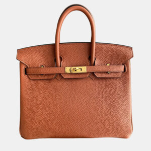 hermes birkin 25 leather handbag