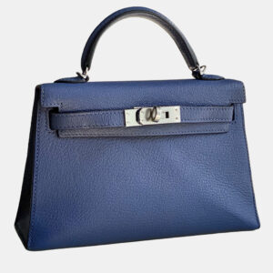 luxury-women-hermes-used-handbags-p1209788-001.jpg hermes kelly ii mini agate blue leather handbag