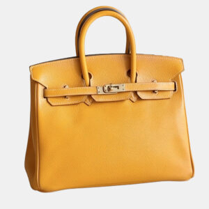 hermes birkin 30 yellow epsom leather handbag