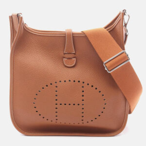 luxury-women-hermes-used-handbags-p1210520-006.jpeg hermes evelyne troyes gold clemence leather shoulder bag pm