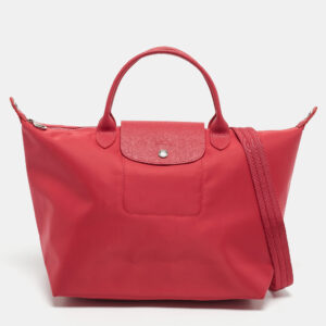 luxury-women-longchamp-new-handbags-p1184896-009.jpg longchamp red nylon medium le pliage tote