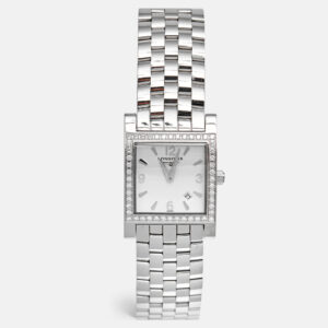 luxury-women-longines-used-watches-p1177343-007.jpg longines white stainless steel diamond dolcevita l5.503.0 women's wristwatch 24 mm