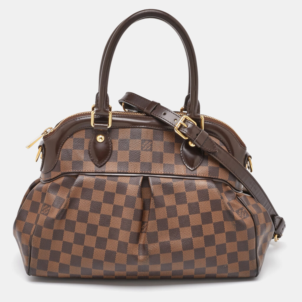 luxury-women-louis-vuitton-used-handbags-p1125100-007.jpg Louis Vuitton Damier Ebene Canvas Trevi PM Bag