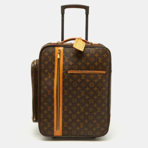 louis vuitton monogram canvas bosphore 50 luggage