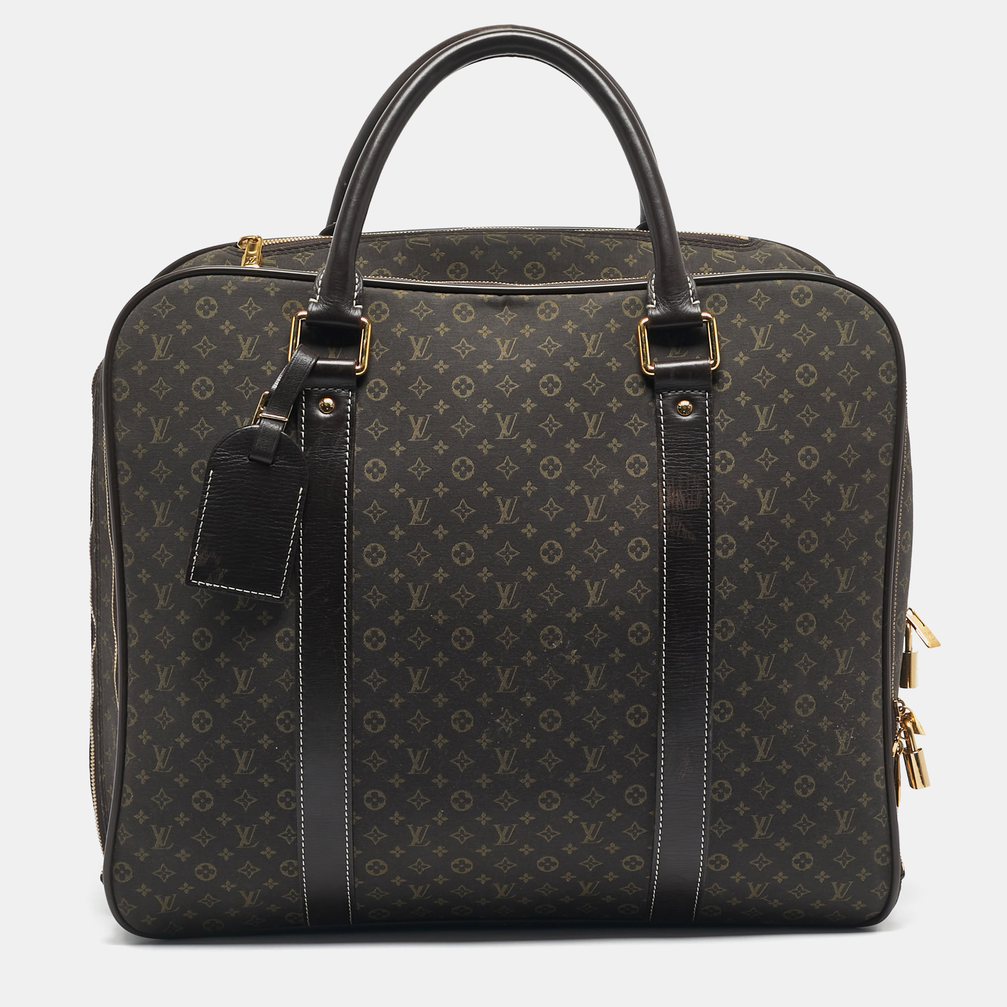 louis vuitton fusain monogram idylle fabric epopee rolling luggage