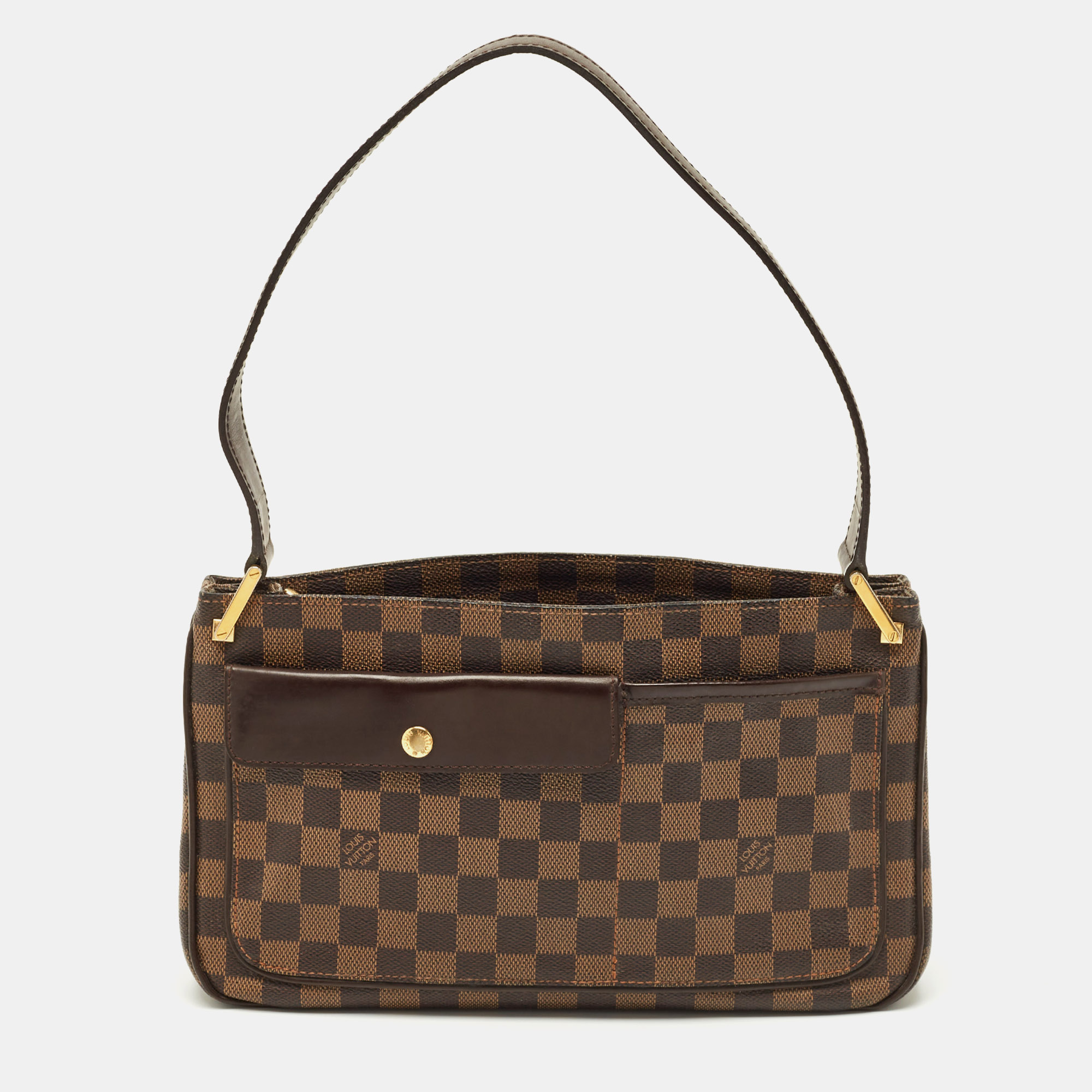 louis vuitton damier ebene canvas aubagne bag