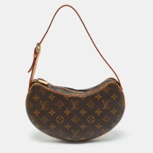 luxury-women-louis-vuitton-used-handbags-p1209670-013.jpg louis vuitton monogram canvas croissant pm bag