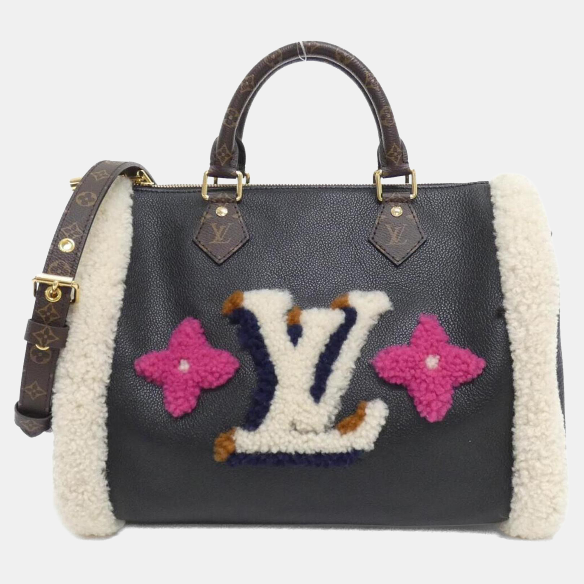 louis vuitton multicolor speedy bandouliere boston bag