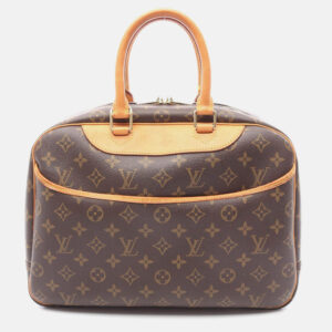 luxury-women-louis-vuitton-used-handbags-p1210555-001.jpeg louis vuitton deauville bowling vanity handbag monogram canvas