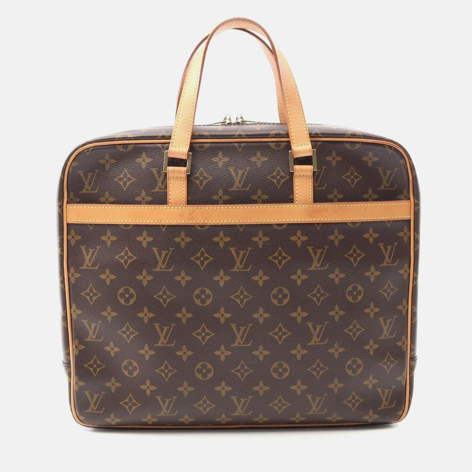 louis vuitton porte documents pegas briefcase  monogram canvas