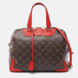 luxury-women-louis-vuitton-used-handbags-p1210599-009.jpeg louis vuitton retiro pm 2way shoulder handbag monogram canvas coquelicot