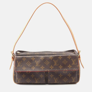 luxury-women-louis-vuitton-used-handbags-p1210610-001.jpeg louis vuitton vivacite mm shoulder hand bag monogram canvas