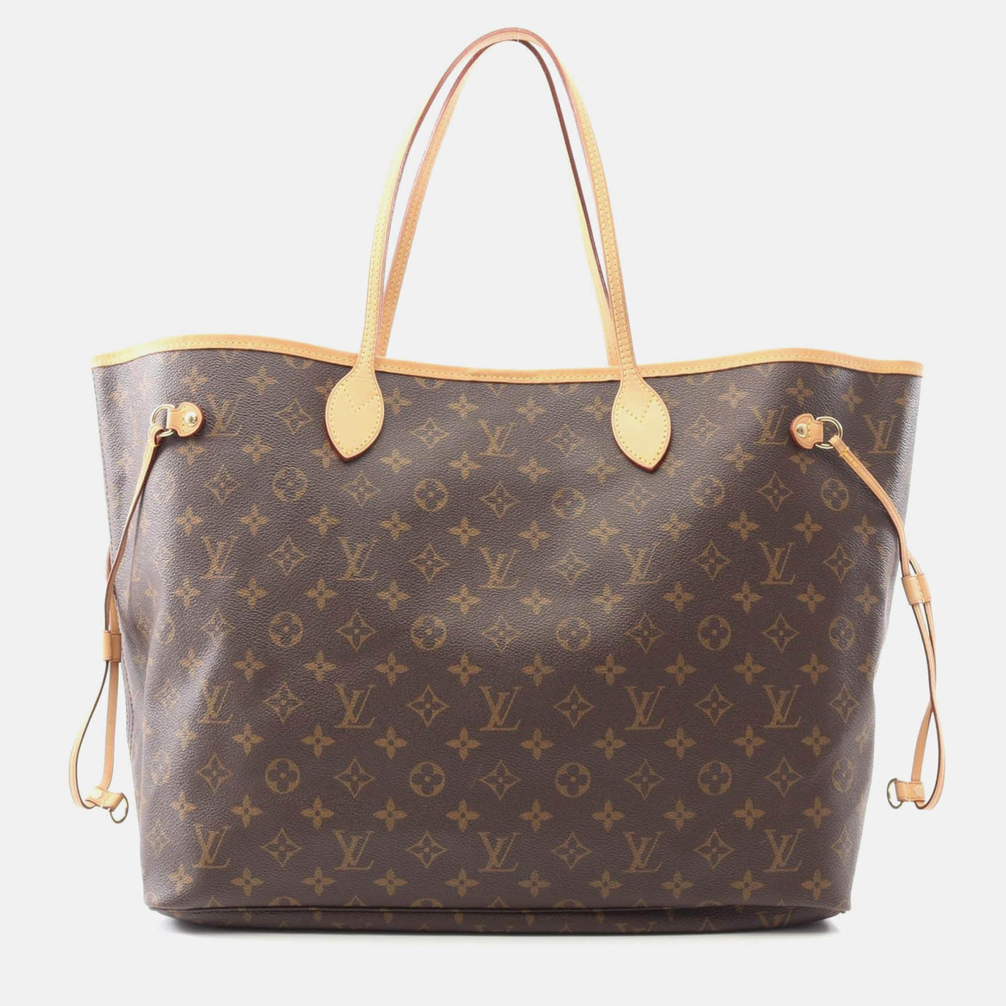 louis vuitton neverfull gm shoulder tote bag  monogram canvas