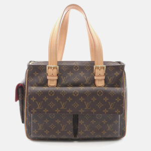 luxury-women-louis-vuitton-used-handbags-p1210624-001.jpeg louis vuitton multiple cite shoulder handbag monogram canvas brown