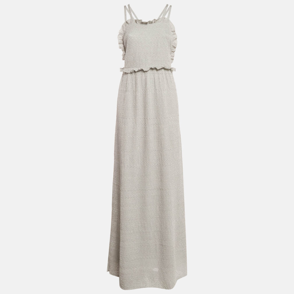 luxury-women-m-missoni-new-clothes-p1136977-008.jpg M Missoni Light Blue Patterned Lurex Knit Ruffled Sleeveless Dress L
