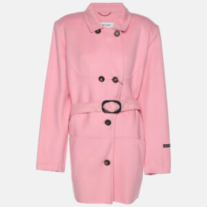 luxury-women-marina-rinaldi-new-clothes-p1185220-001.jpg marina rinaldi pink wool blend double breasted belted blazer l
