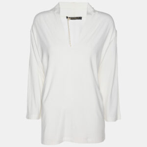 luxury-women-marina-rinaldi-new-clothes-p1186352-003.jpg marina rinaldi cream jersey v neck tops l