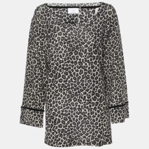luxury-women-marina-rinaldi-new-clothes-p1186367-001.jpg voyage by marina rinaldi grey animal print jersey scoop neck tunic l