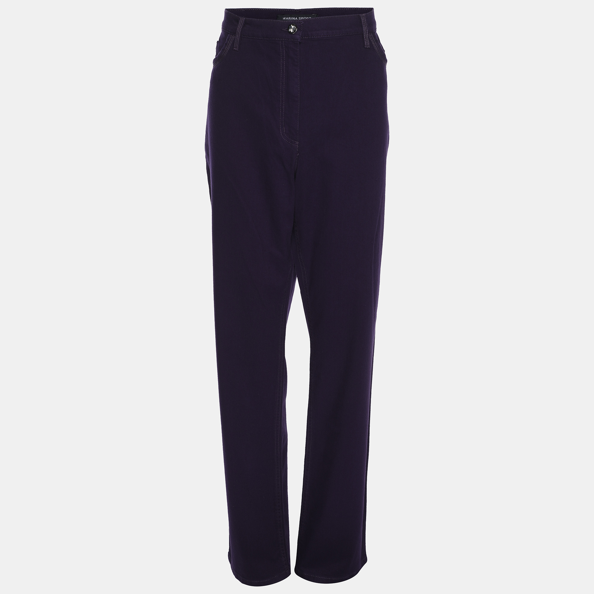 marina sport by marina rinaldi purple denim jeans l