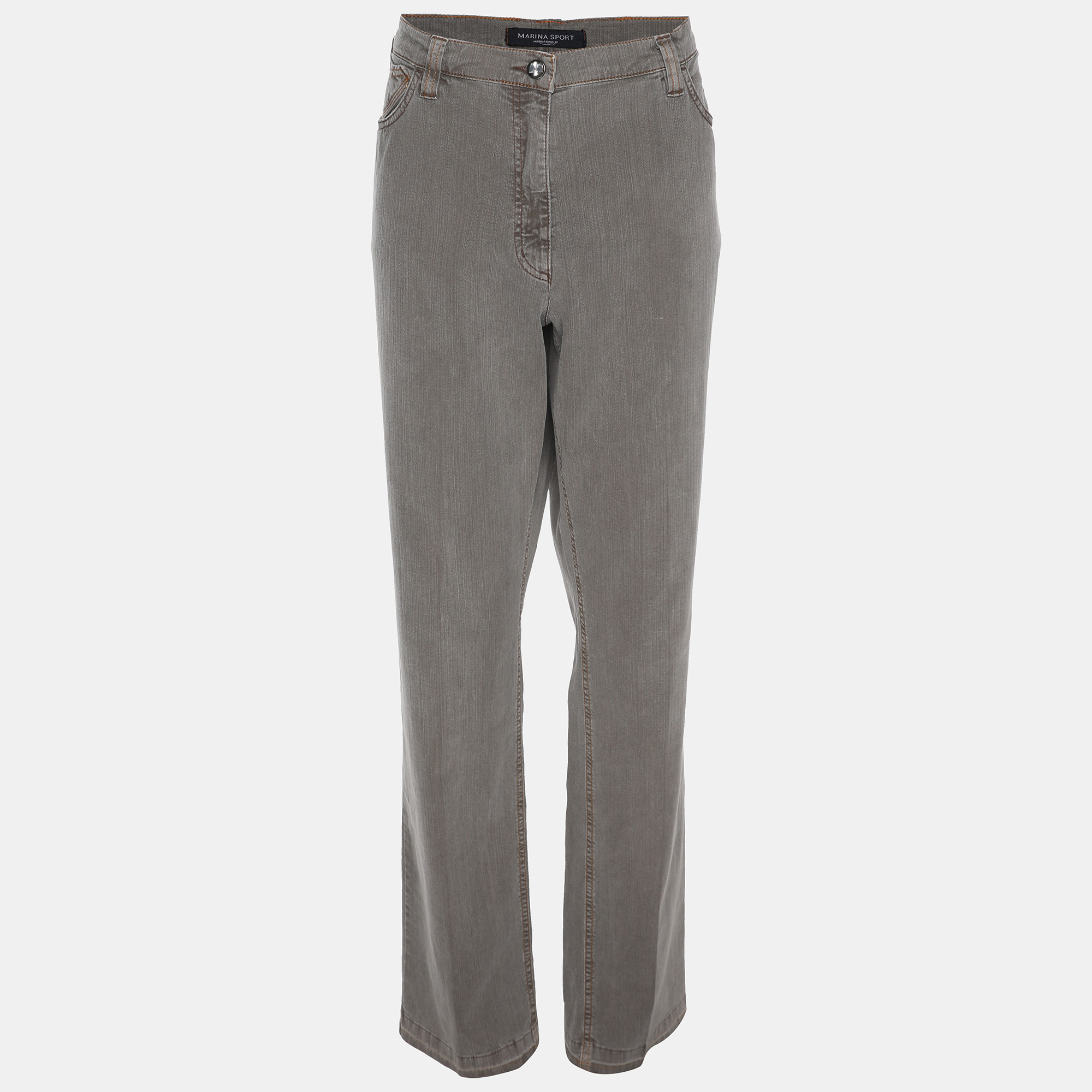 marina sport by marina rinaldi grey denim jeans l