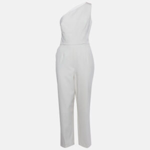 luxury-women-oscar-de-la-rentaslug-used-clothes-p1182565-002.jpg oscar de la renta white tulle trim wool one shoulder jumpsuit l